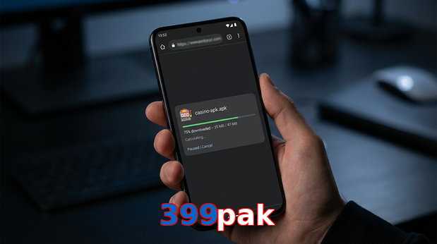 Main screen of 399Pak apk page for PK players